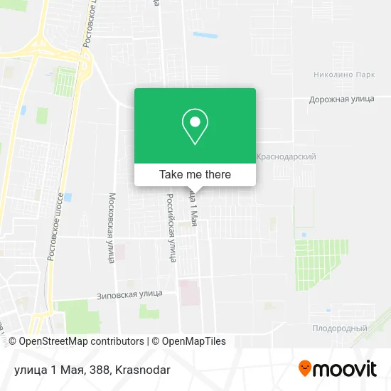 улица 1 Мая, 388 map