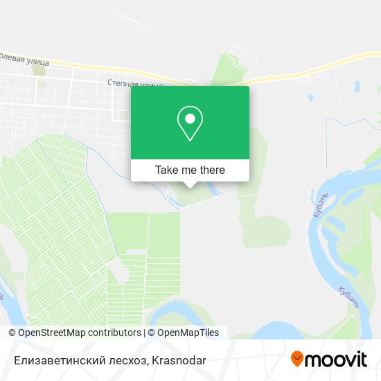 Елизаветинский лесхоз map