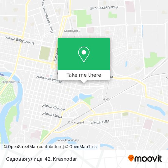 Садовая улица, 42 map