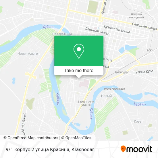 9/1 корпус 2 улица Красина map