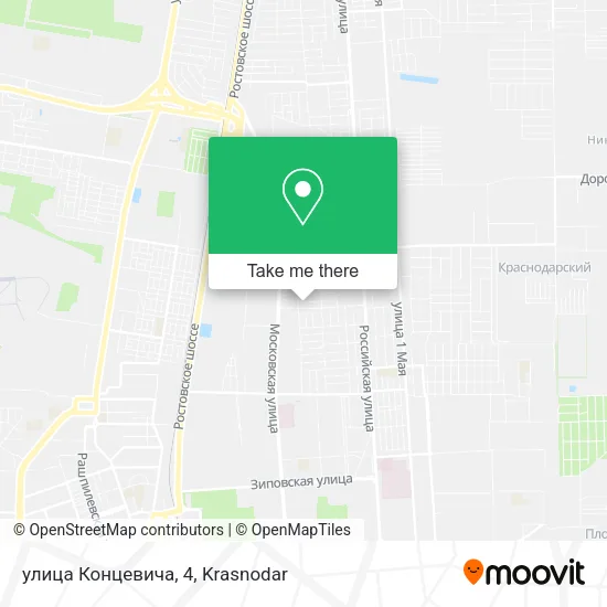 улица Концевича, 4 map