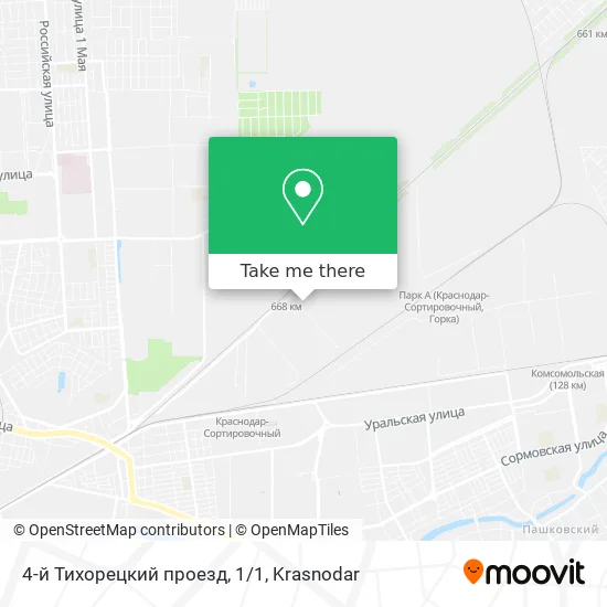 4-й Тихорецкий проезд, 1/1 map