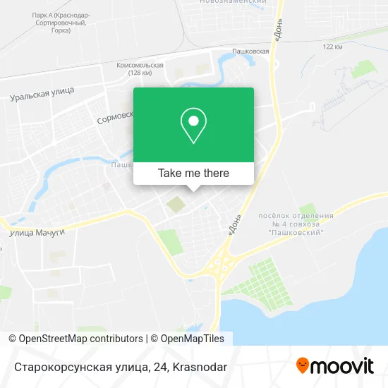 Старокорсунская улица, 24 map