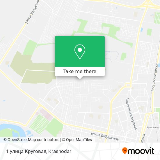 1 улица Круговая map