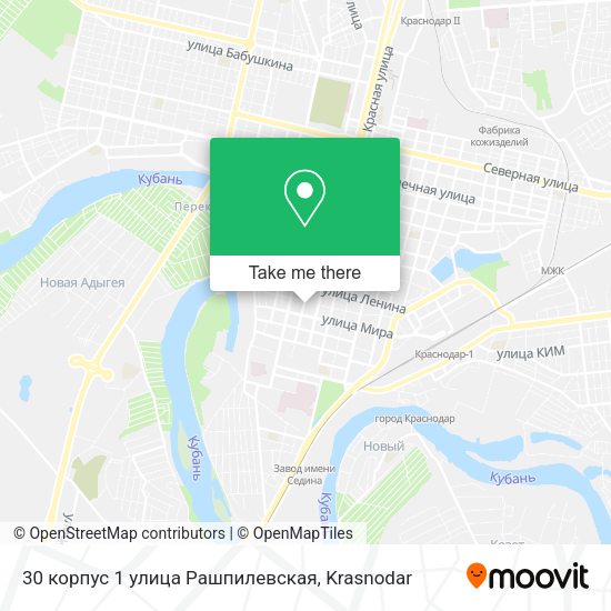 30 корпус 1 улица Рашпилевская map