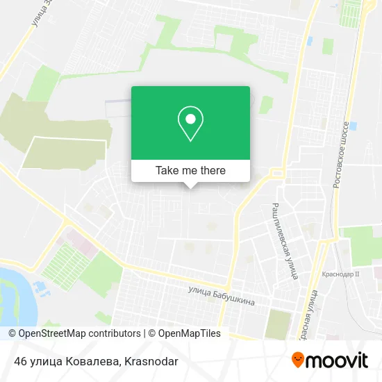 46 улица Ковалева map