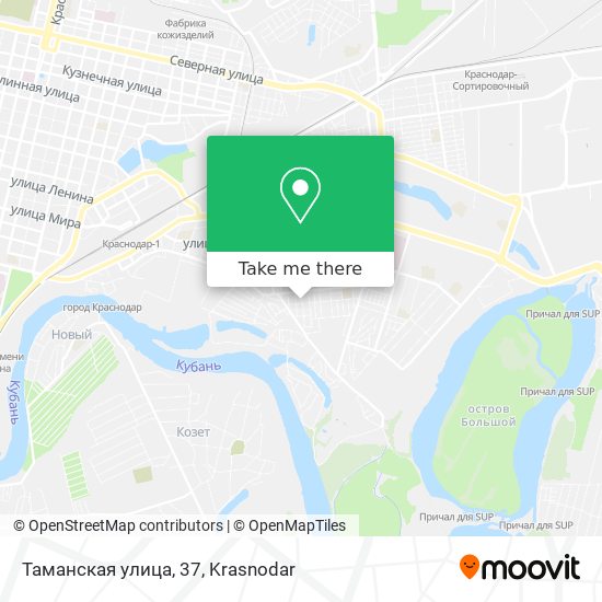 Таманская улица, 37 map
