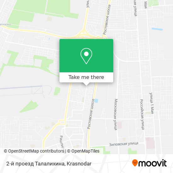 2-й проезд Талалихина map