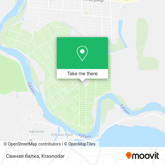 Свиная балка map