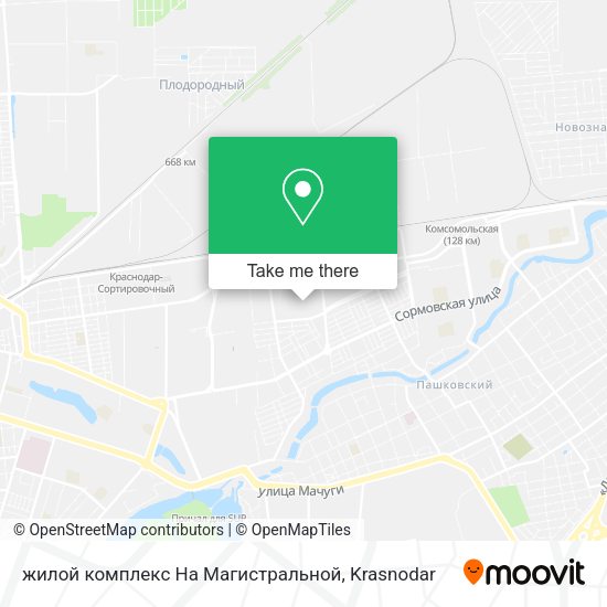 жилой комплекс На Магистральной map
