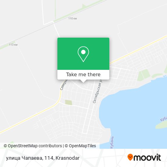 улица Чапаева, 114 map