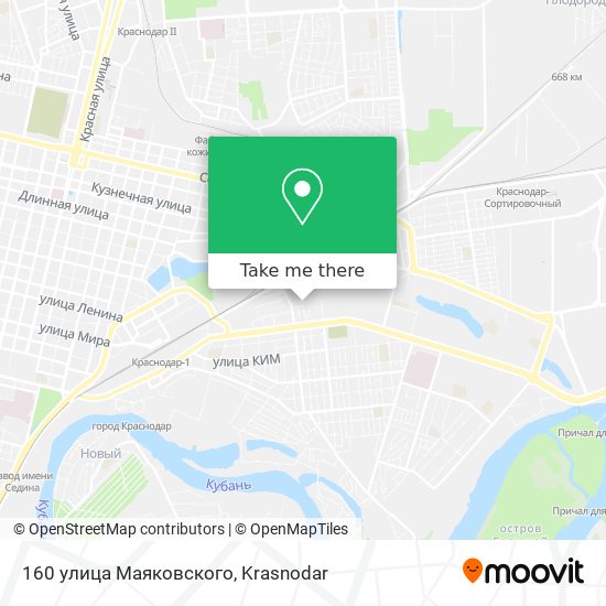 160 улица Маяковского map