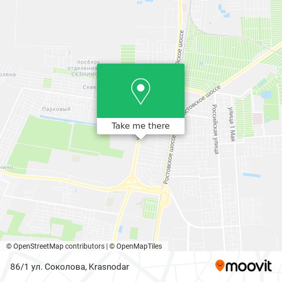 86/1 ул. Соколова map