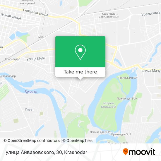 улица Айвазовского, 30 map