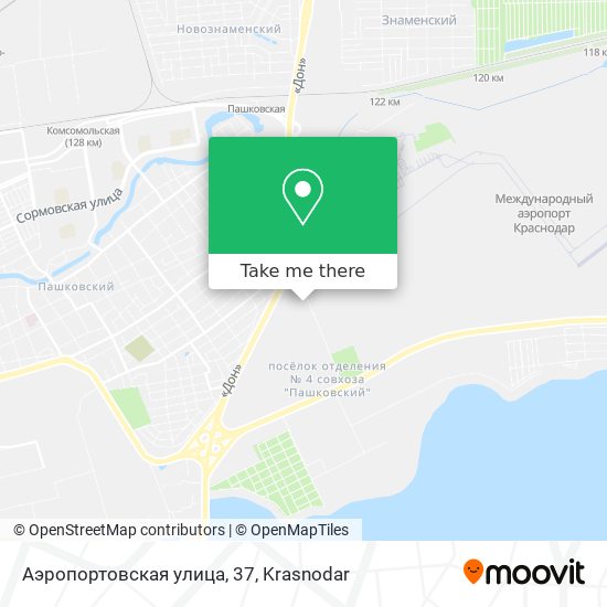 Аэропортовская улица, 37 map