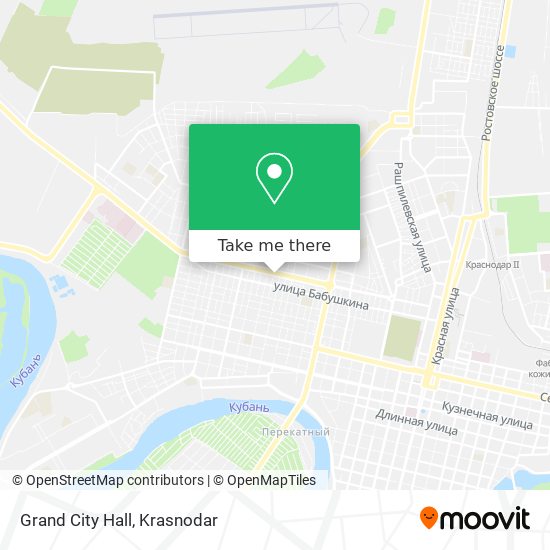 Grand City Hall map