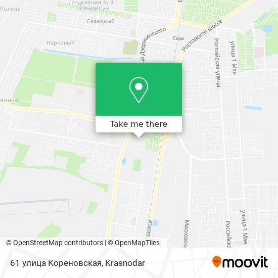 61 улица Кореновская map