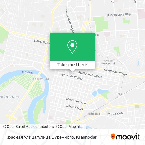 Красная улица/улица Будённого map