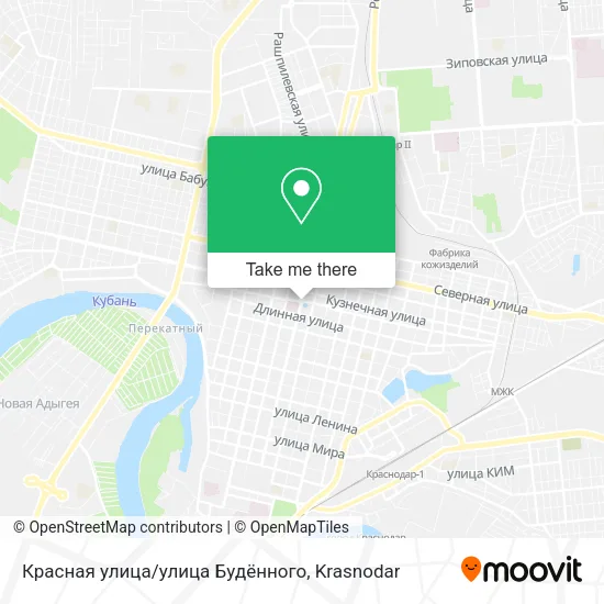 Красная улица/улица Будённого map