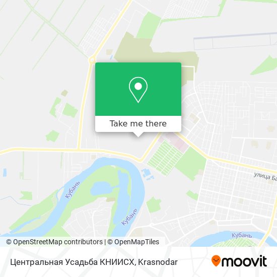 Центральная Усадьба КНИИСХ map