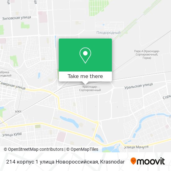214 корпус 1 улица Новороссийская map