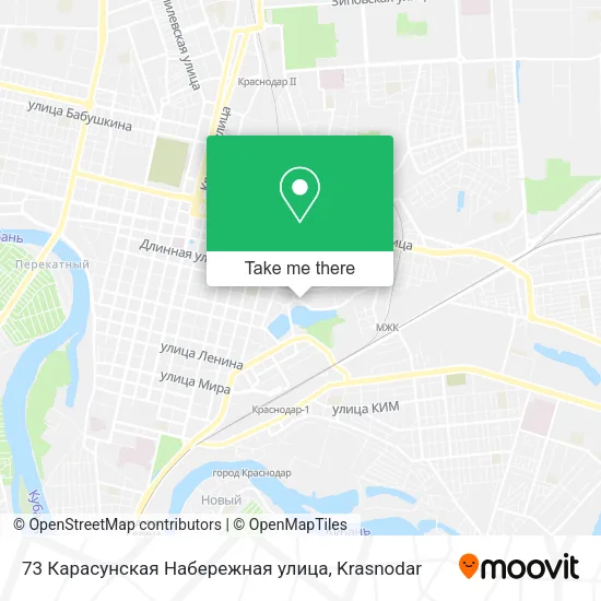 73 Карасунская Набережная улица map