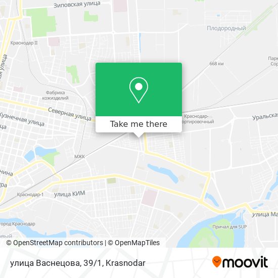 улица Васнецова, 39/1 map
