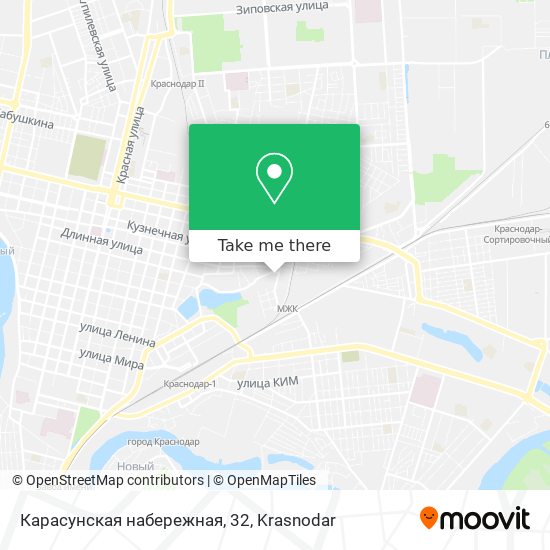 Карасунская набережная, 32 map