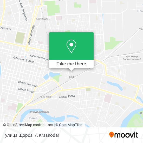 улица Щорса, 7 map