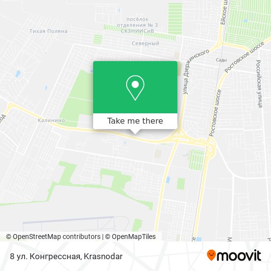 8 ул. Конгрессная map