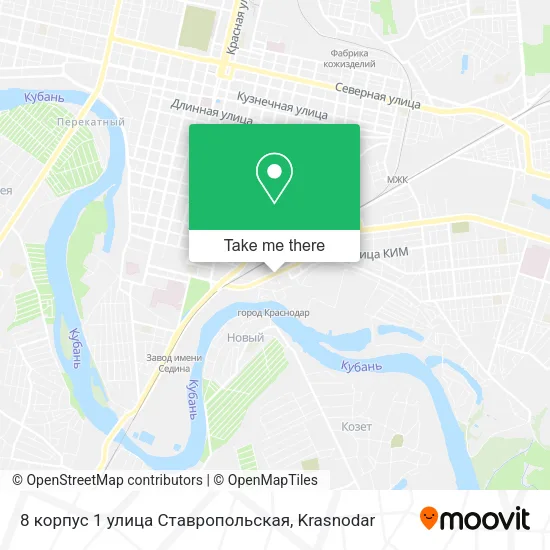 8 корпус 1 улица Ставропольская map