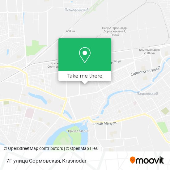 7Г улица Сормовская map