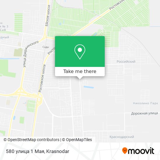 580 улица 1 Мая map
