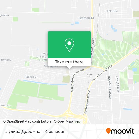 5 улица Дорожная map