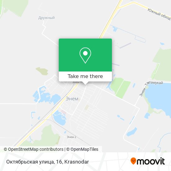 Октябрьская улица, 16 map