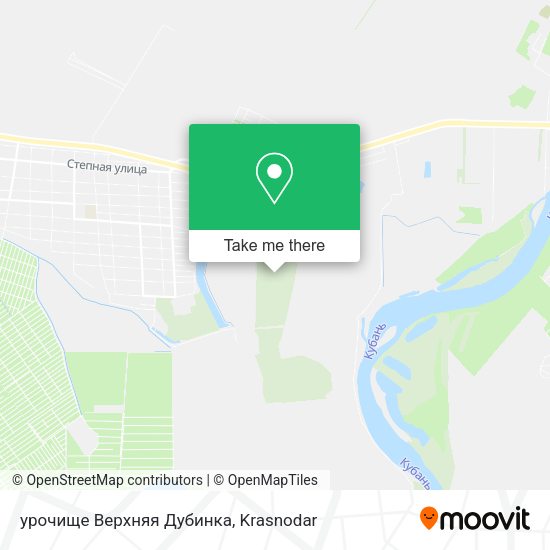 урочище Верхняя Дубинка map