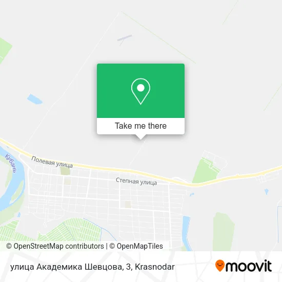 улица Академика Шевцова, 3 map