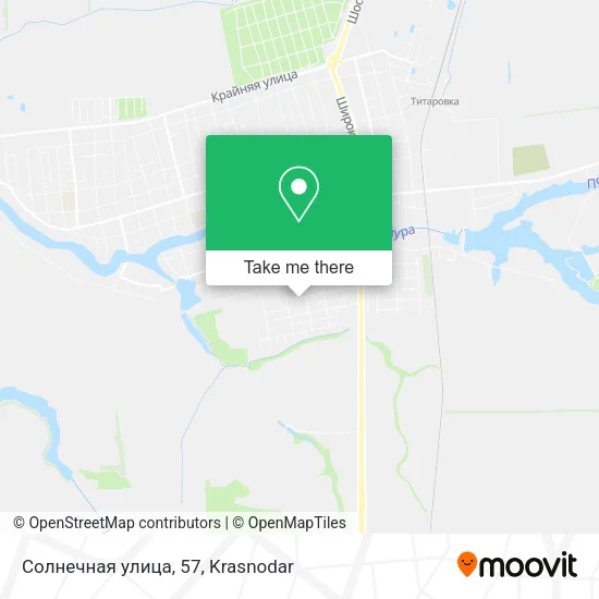 Солнечная улица, 57 map