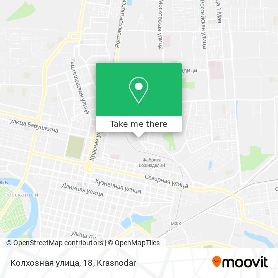 Колхозная улица, 18 map