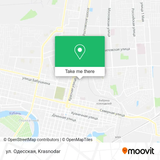 ул. Одесская map