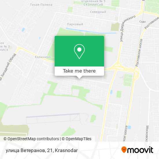 улица Ветеранов, 21 map