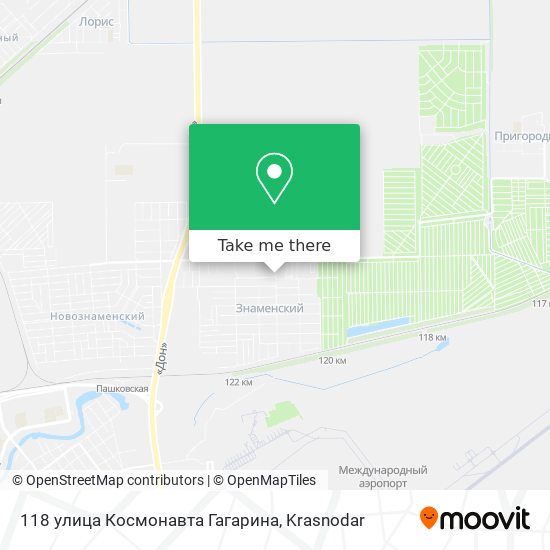 118 улица Космонавта Гагарина map