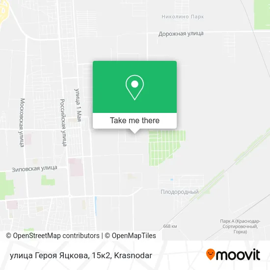 улица Героя Яцкова, 15к2 map