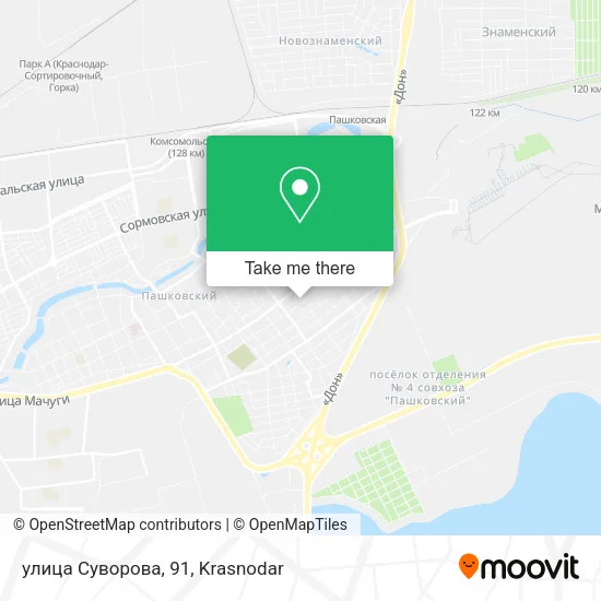 улица Суворова, 91 map