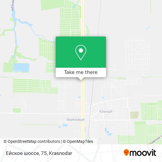 Ейское шоссе, 75 map