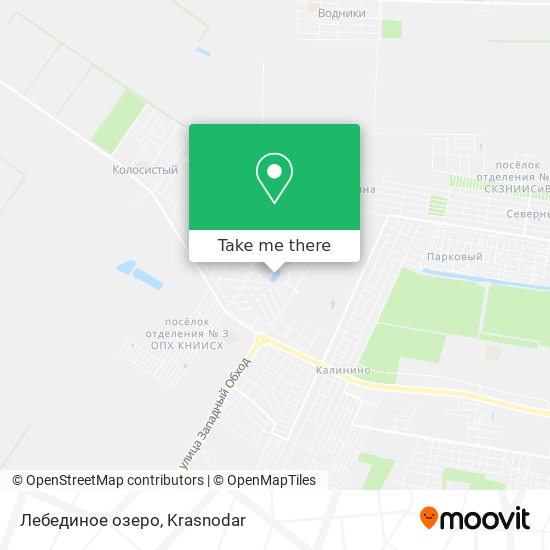 Лебединое озеро map