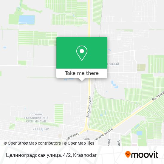 Целиноградская улица, 4/2 map