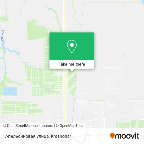 Апельсиновая улица map