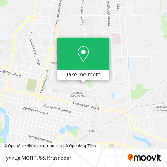 улица МОПР, 55 map