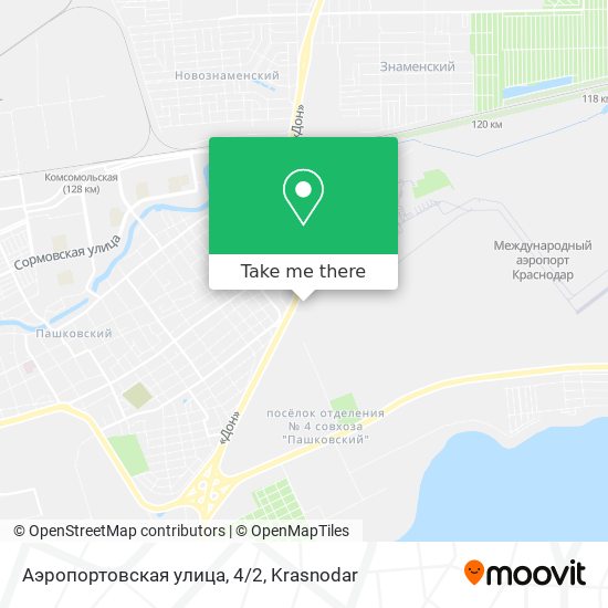 Аэропортовская улица, 4/2 map